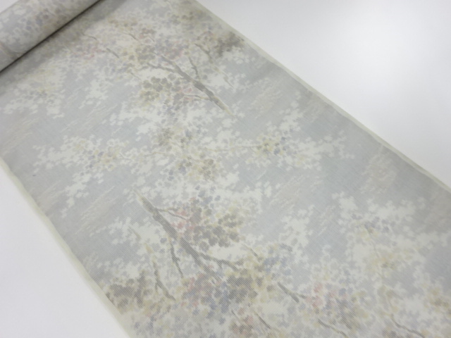 JAPANESE KIMONO / ANTIQUE BOLT FOR KIMONO / SILK / TSUMUGI